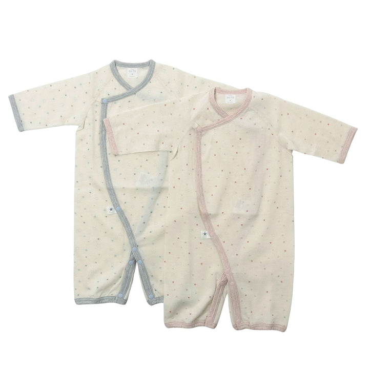 No.352003/オーガニックプチドレス(コンペイトウ柄・通年)