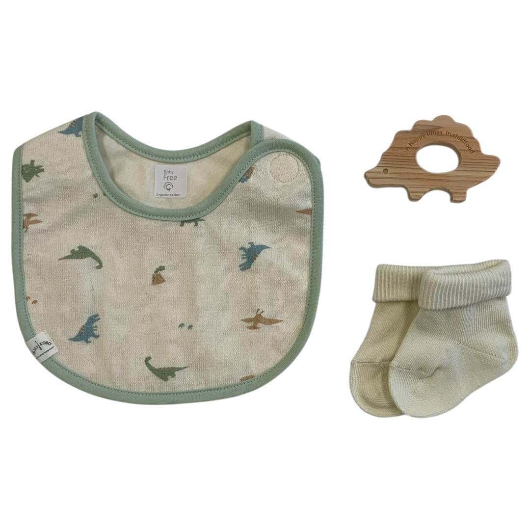 No.409609 スタイ・ソックス・歯固めギフトセット（BOX入）