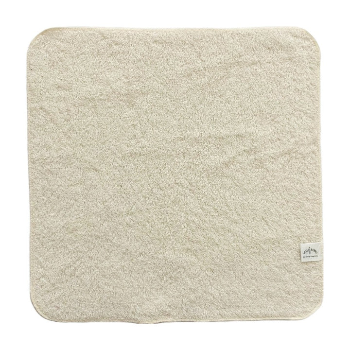 No.373707/無地タオルハンカチ（オーガニックコットン使用）