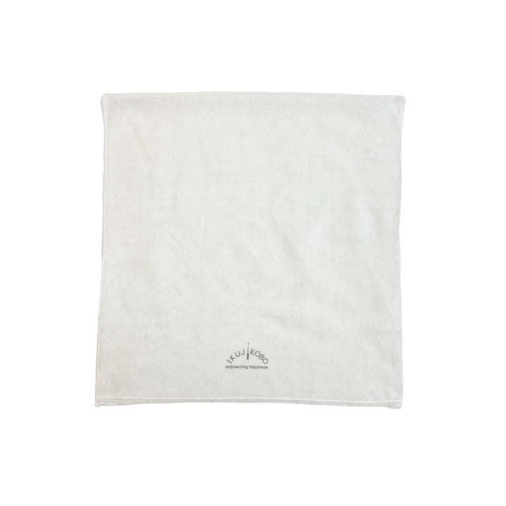 No.400500/オーガニックガーゼ沐浴布(ワンポイント)