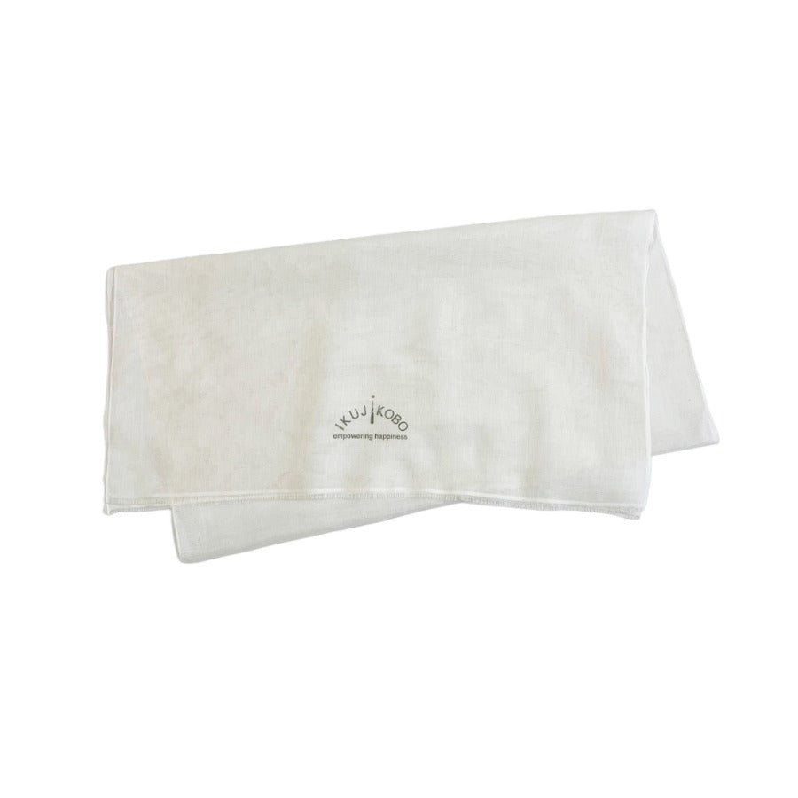 No.400500/オーガニックガーゼ沐浴布(ワンポイント)