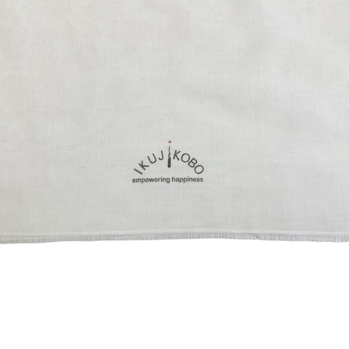 No.400500/オーガニックガーゼ沐浴布(ワンポイント)