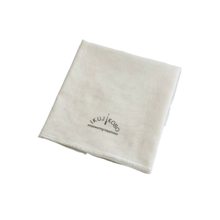 No.400500/オーガニックガーゼ沐浴布(ワンポイント)