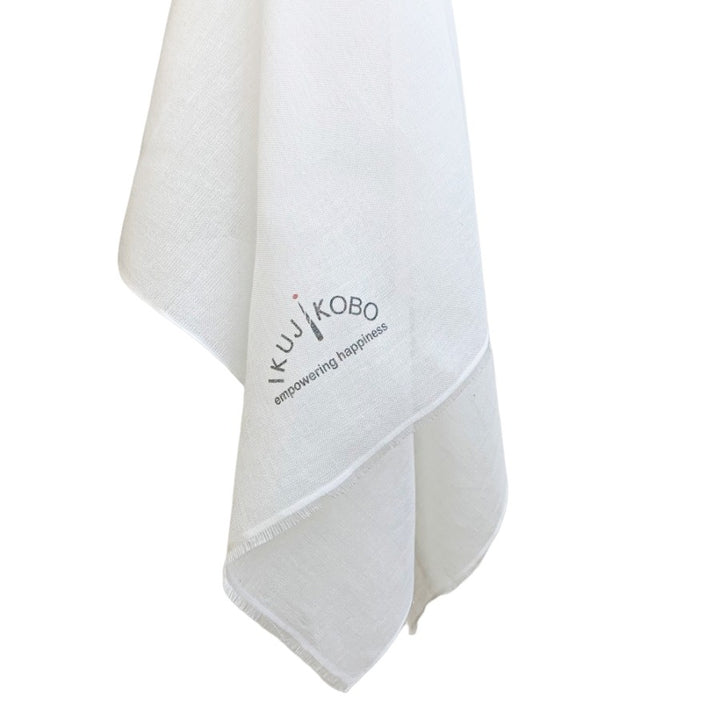 No.400500/オーガニックガーゼ沐浴布(ワンポイント)