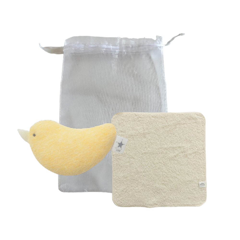 No.417009  オーガンジーミニギフト・ラトル＆ハンカチ