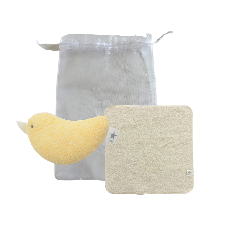 No.417009  オーガンジーミニギフト・ラトル＆ハンカチ