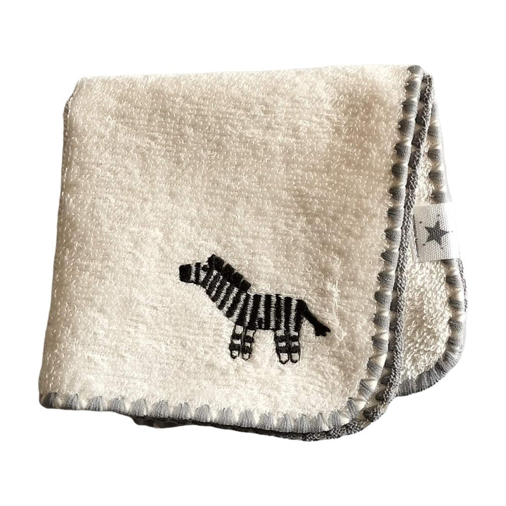 No.412009/動物刺しゅう付きタオルハンカチ