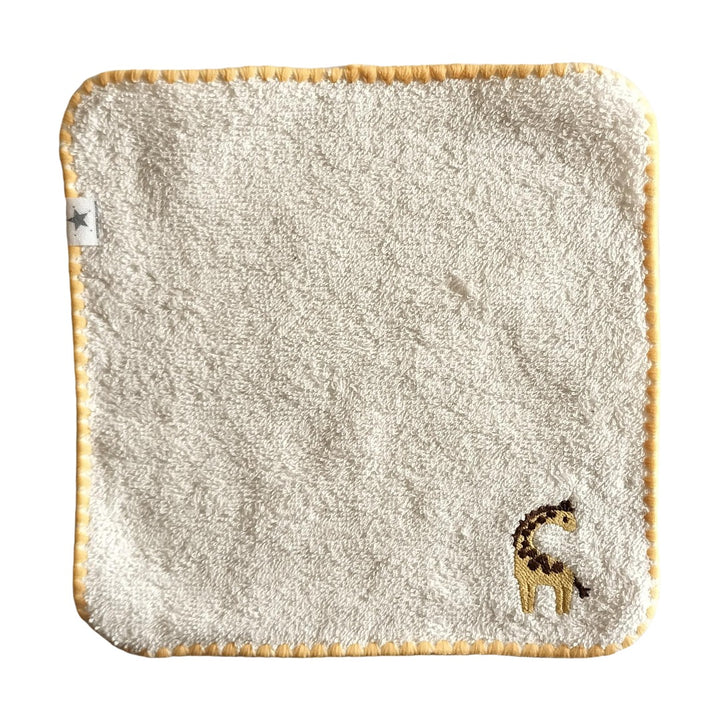 No.412009/動物刺しゅう付きタオルハンカチ