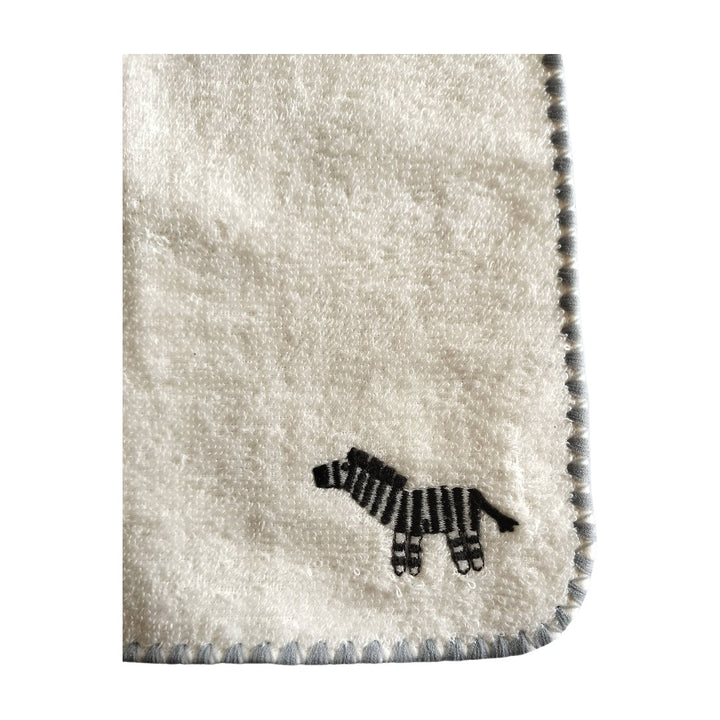 No.412009/動物刺しゅう付きタオルハンカチ