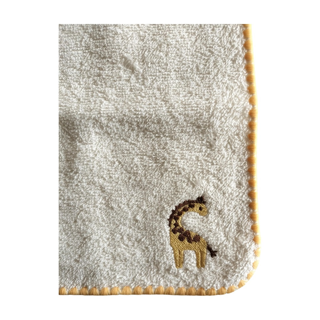 No.412009/動物刺しゅう付きタオルハンカチ
