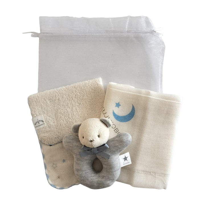 No.412309  オーガンジーミニギフト・ラトル＆ハンカチ