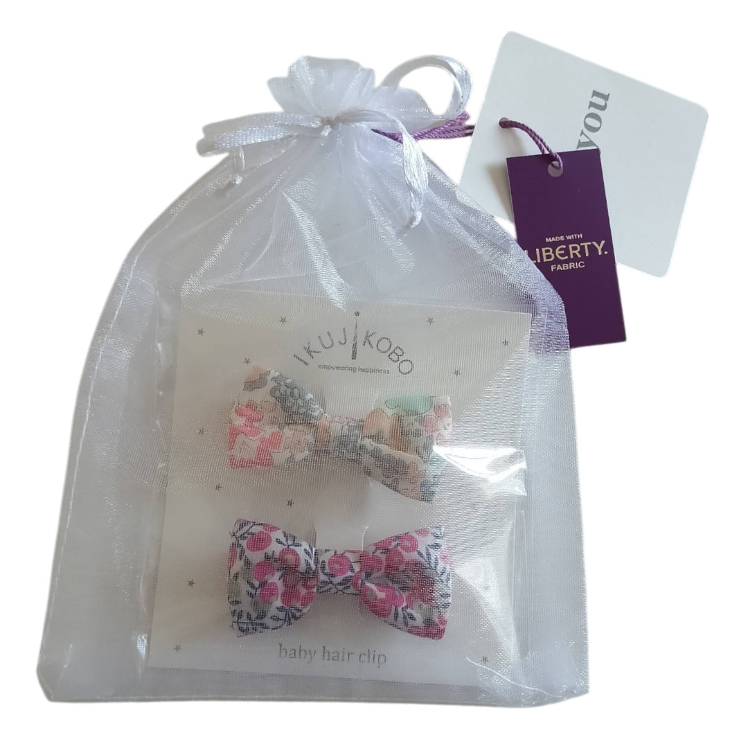 No.411959  オーガンジーミニギフト・ヘアクリップ