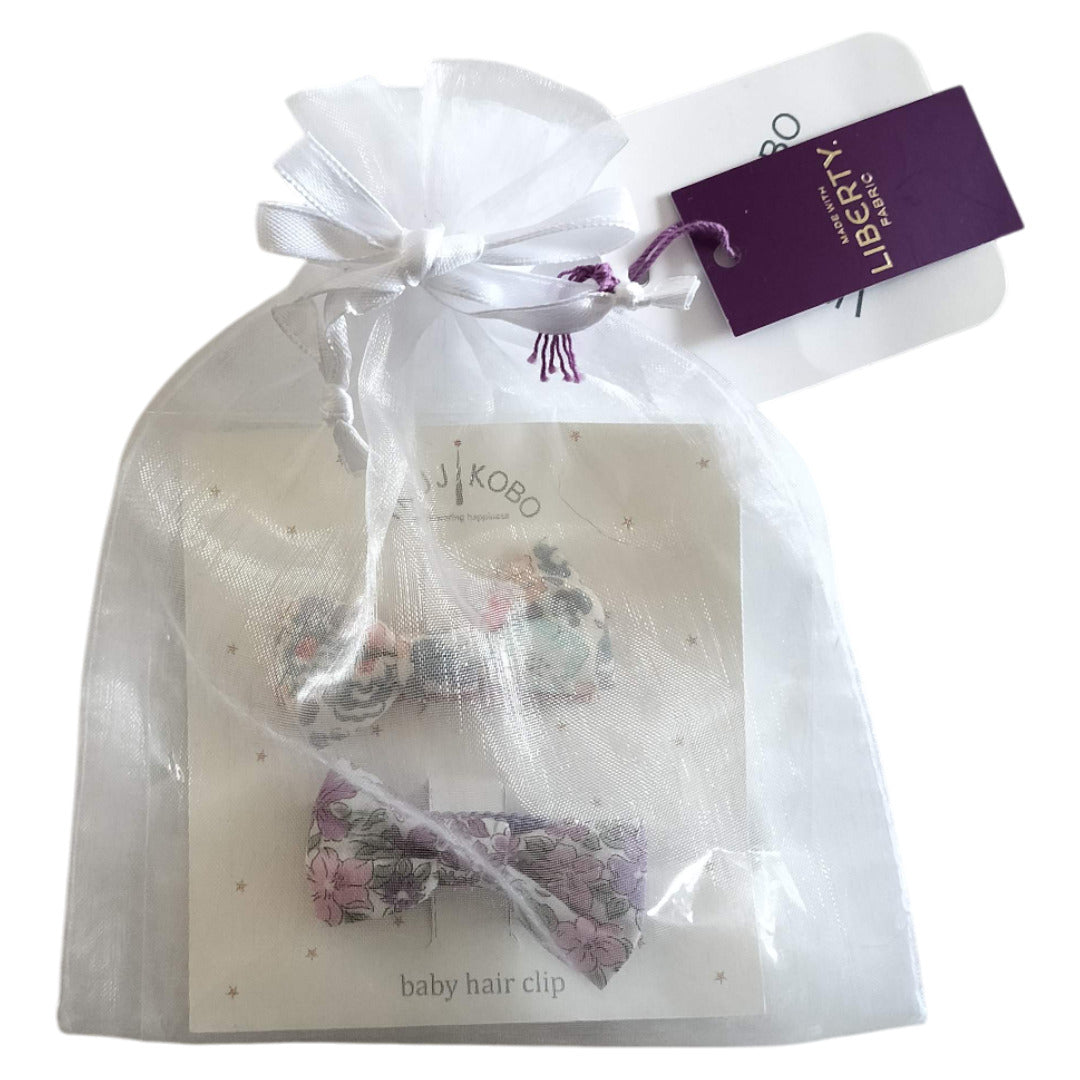 No.411959  オーガンジーミニギフト・ヘアクリップ