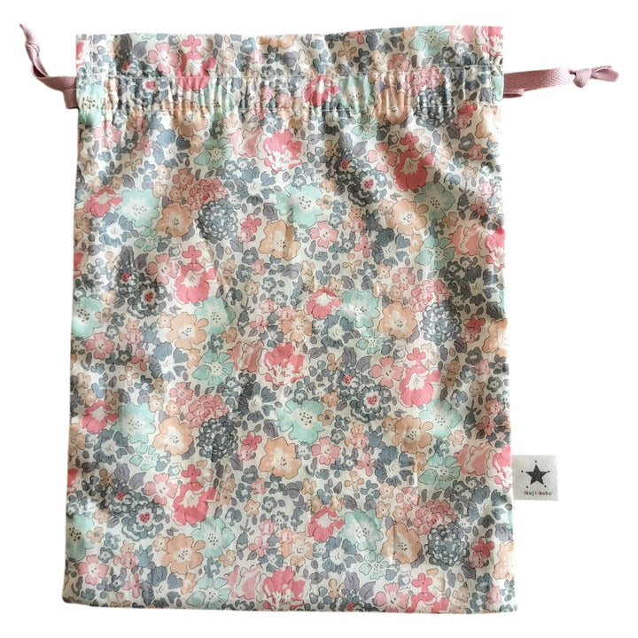 リバティ・コップ入れ巾着袋