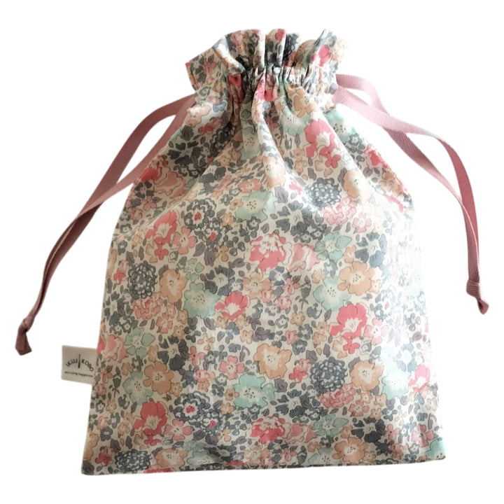 リバティ・コップ入れ巾着袋