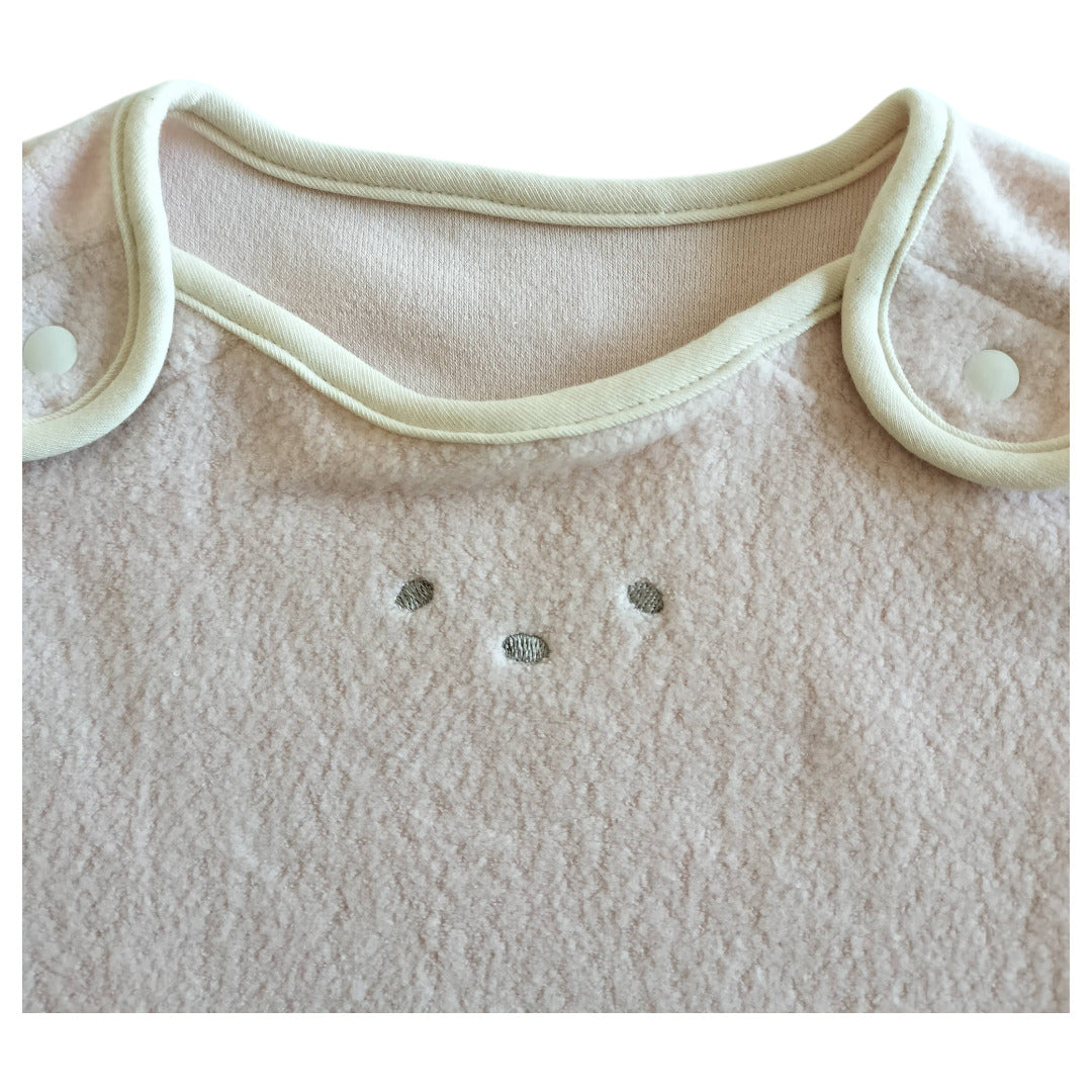 No.409338/オーガニック起毛スリーパー（刺しゅう・秋冬）