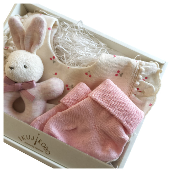 No.410009 スタイ・ソックス・ラトルギフトセット（BOX入）