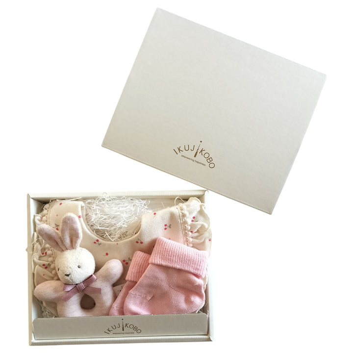 No.410009 スタイ・ソックス・ラトルギフトセット（BOX入）