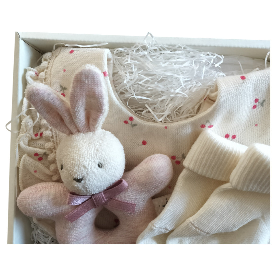 No.410009 スタイ・ソックス・ラトルギフトセット（BOX入）