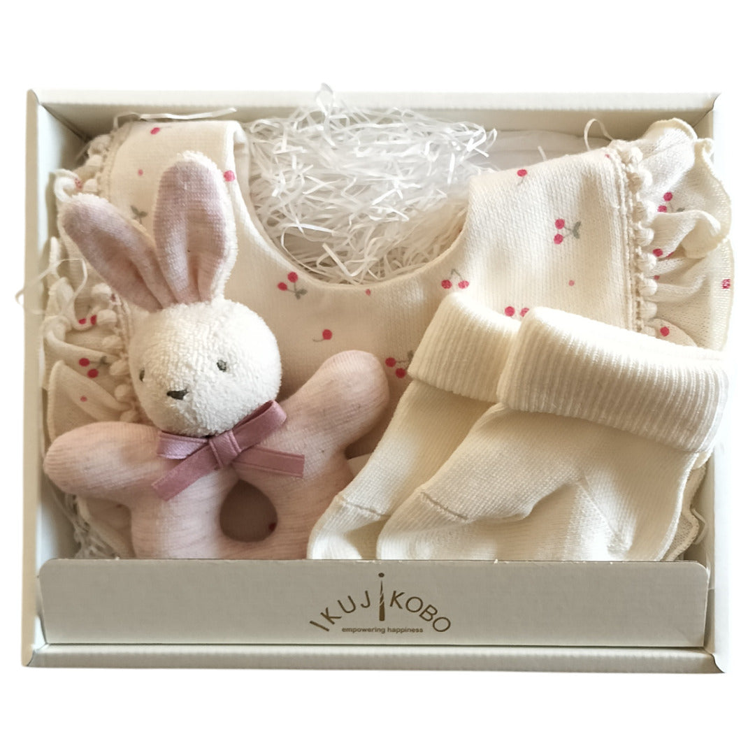 No.410009 スタイ・ソックス・ラトルギフトセット（BOX入）