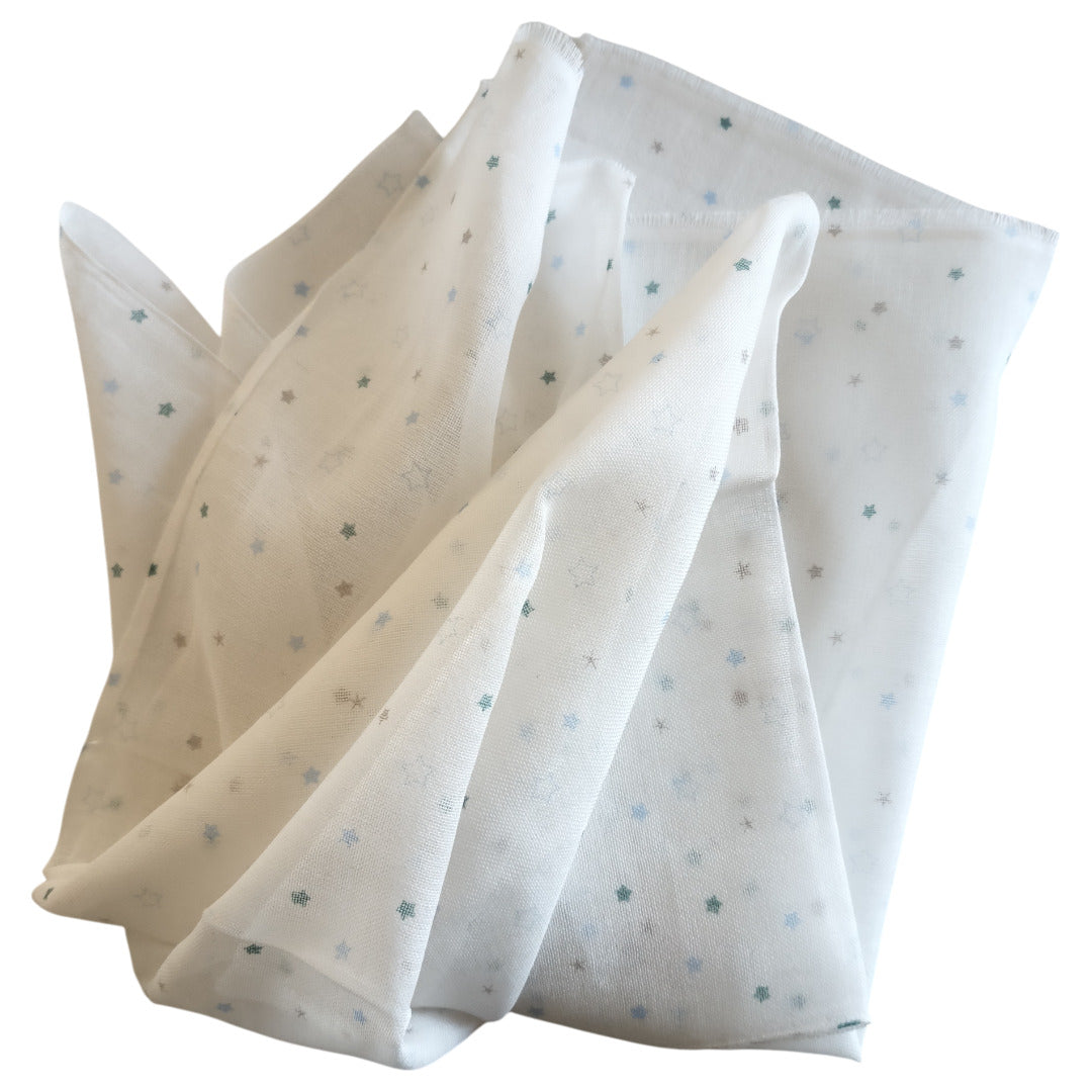 No.400400/オーガニックガーゼ沐浴布(コンペイトウ)