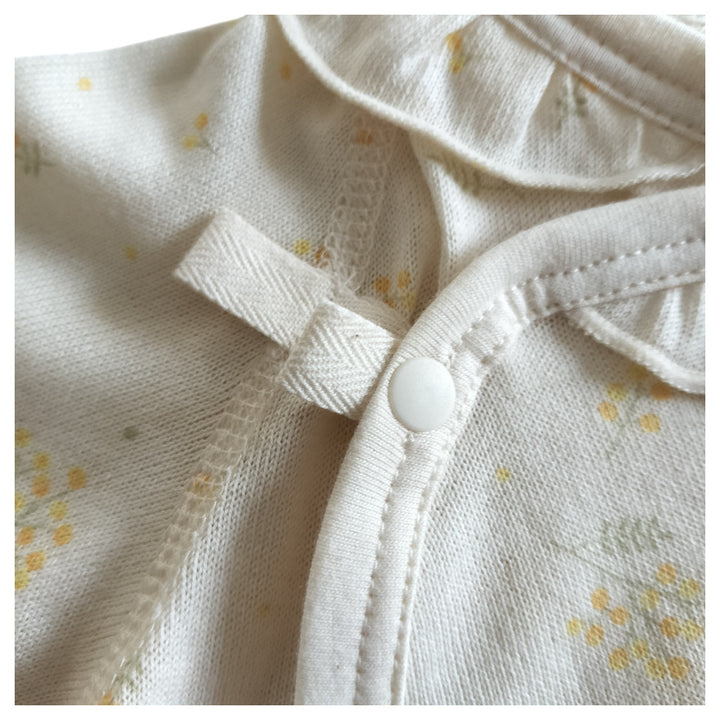 No.422103/オーガニックプチドレス(ミモザ柄)