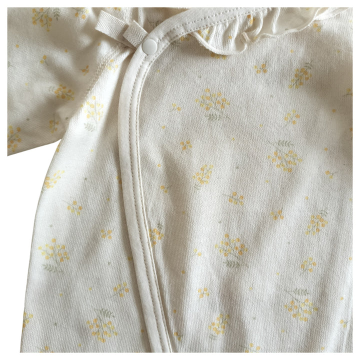 No.422103/オーガニックプチドレス(ミモザ柄)