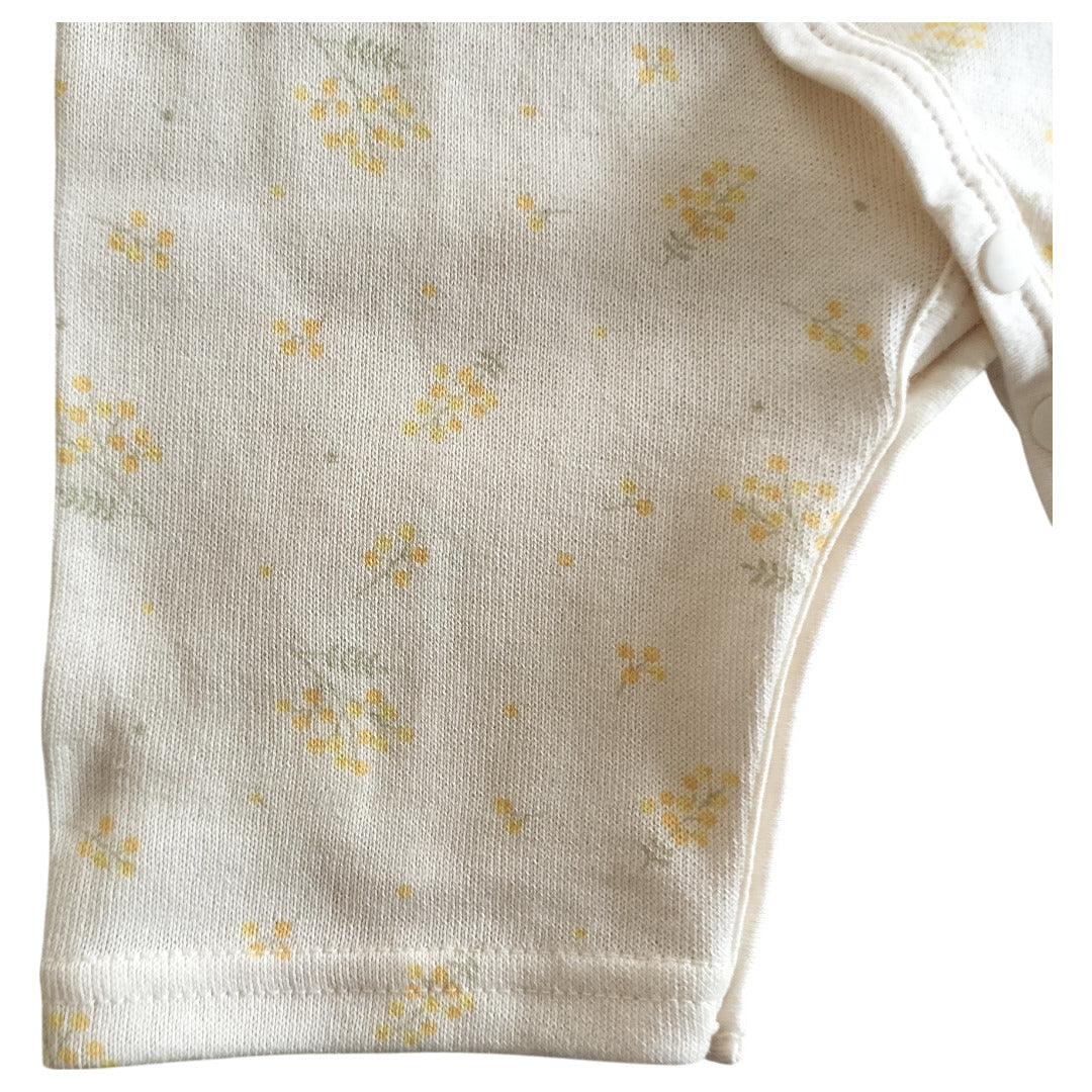 No.422103/オーガニックプチドレス(ミモザ柄)