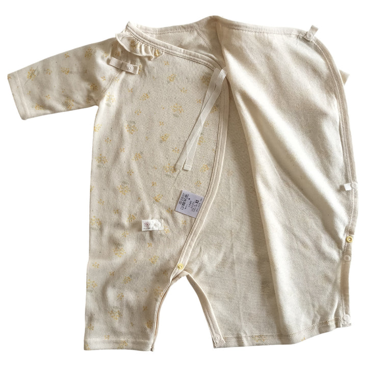 No.422103/オーガニックプチドレス(ミモザ柄)