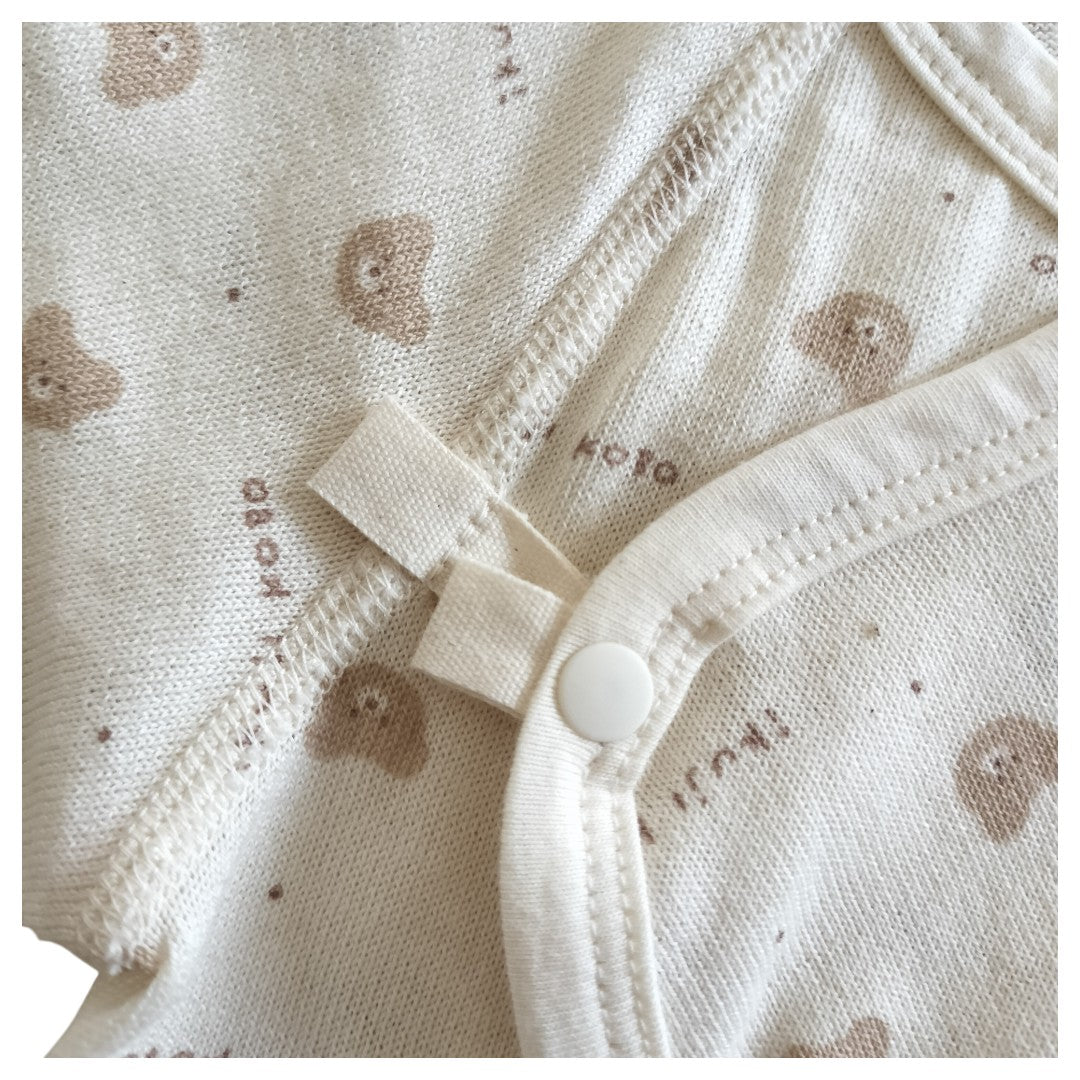 No.422301/オーガニック2wayコンビ肌着(クマ)