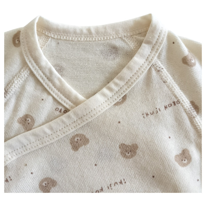 No.422301/オーガニック2wayコンビ肌着(クマ)