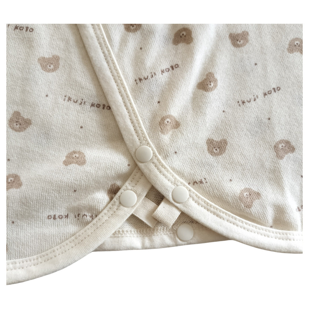 No.422301/オーガニック2wayコンビ肌着(クマ)