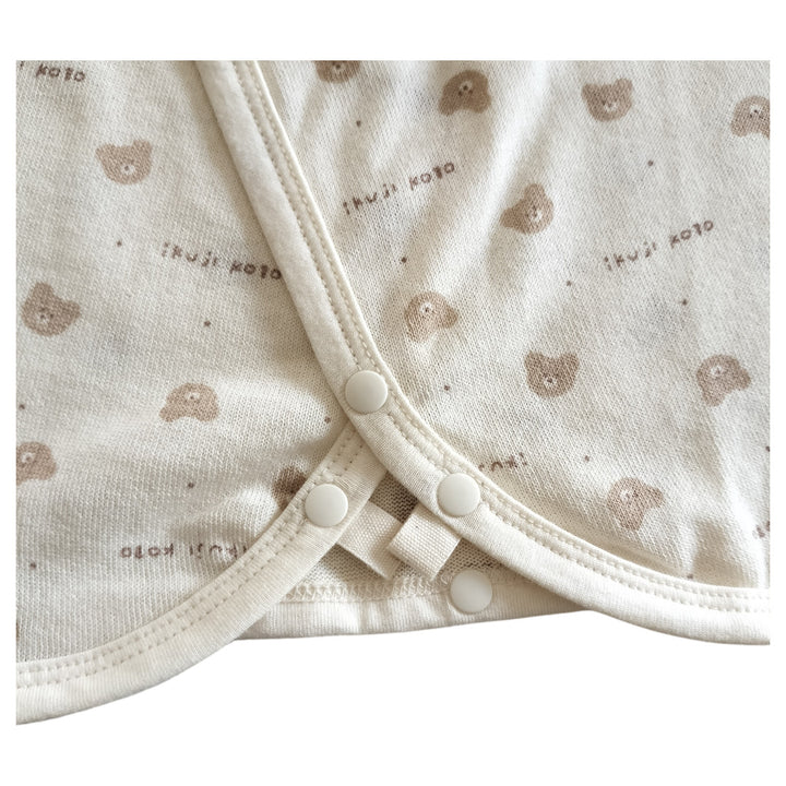 No.422301/オーガニック2wayコンビ肌着(クマ)