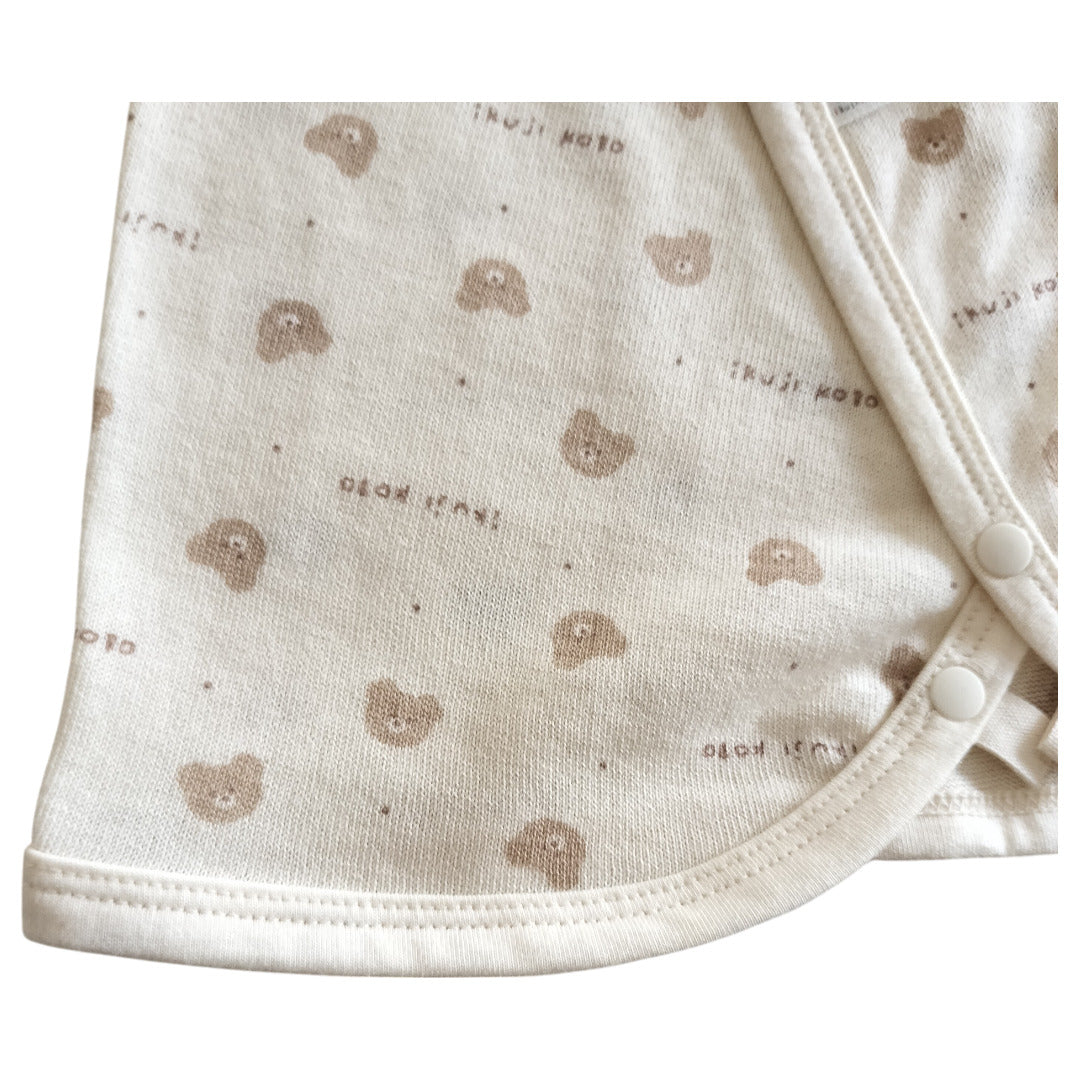 No.422301/オーガニック2wayコンビ肌着(クマ)