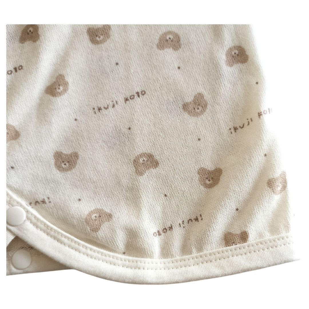 No.422301/オーガニック2wayコンビ肌着(クマ)