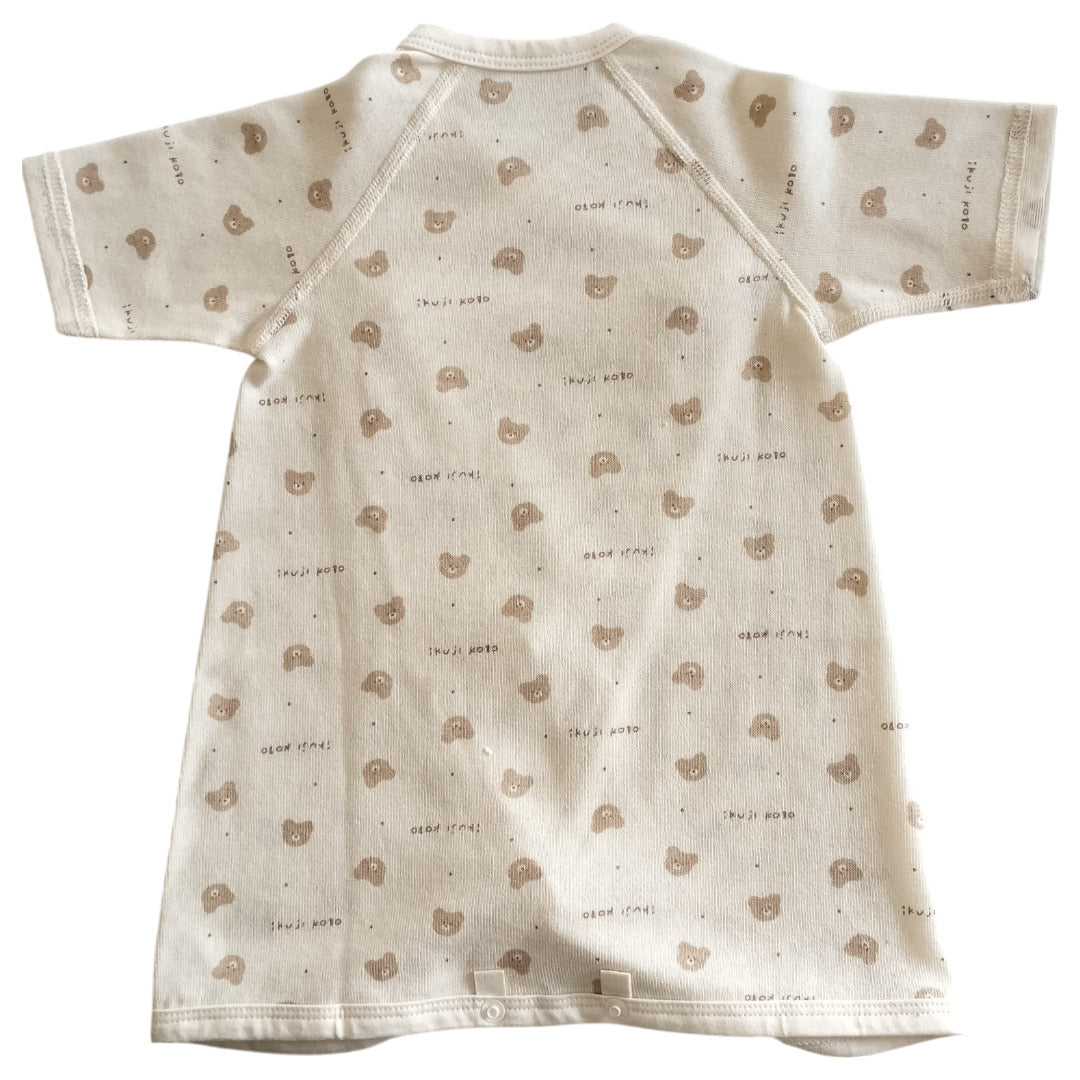 No.422301/オーガニック2wayコンビ肌着(クマ)