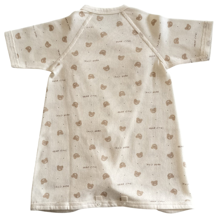 No.422301/オーガニック2wayコンビ肌着(クマ)