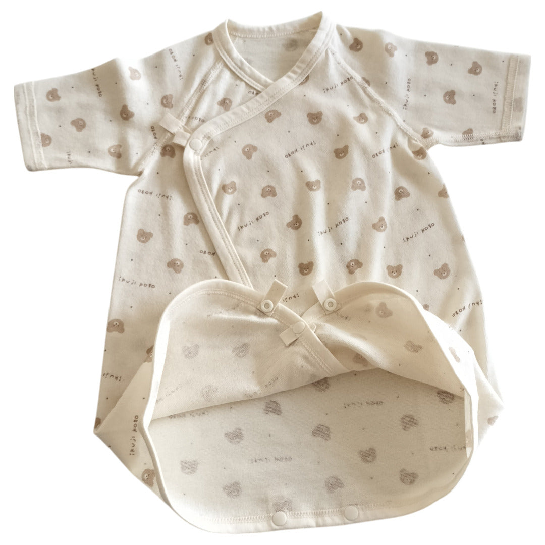 No.422301/オーガニック2wayコンビ肌着(クマ)