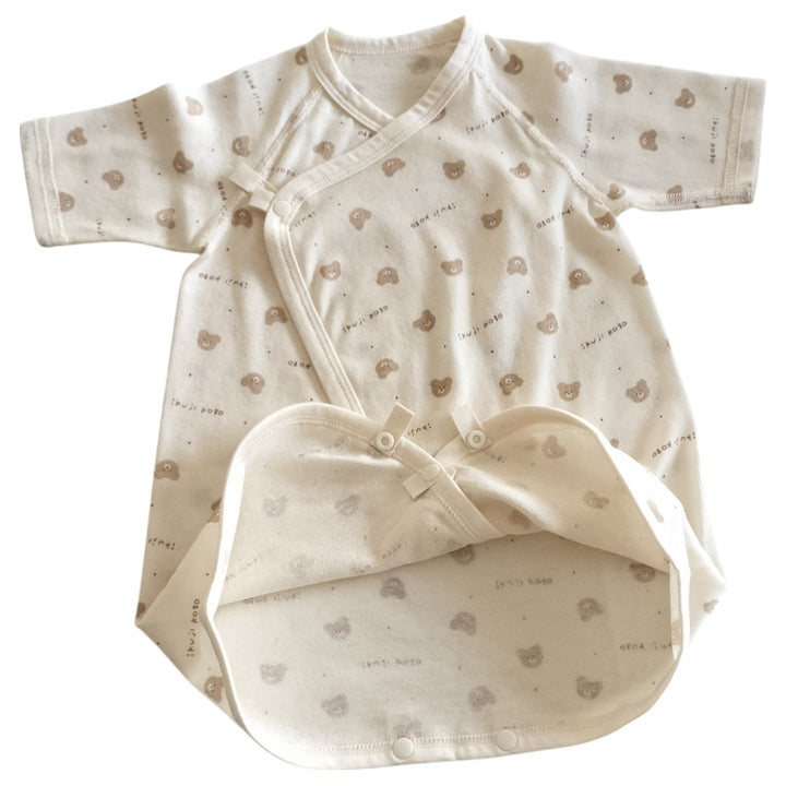 No.422301/オーガニック2wayコンビ肌着(クマ)