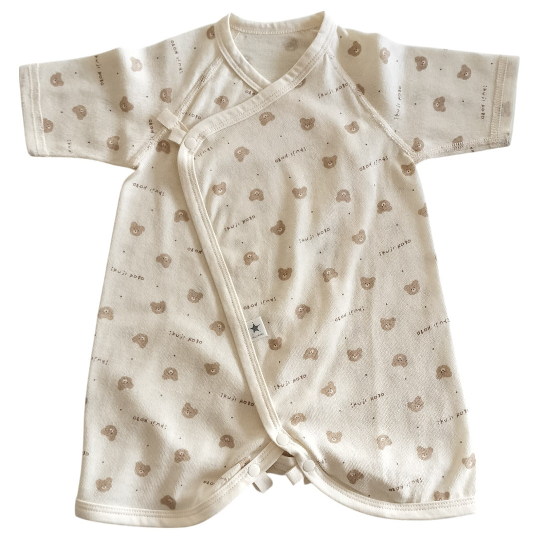 No.422301/オーガニック2wayコンビ肌着(クマ)