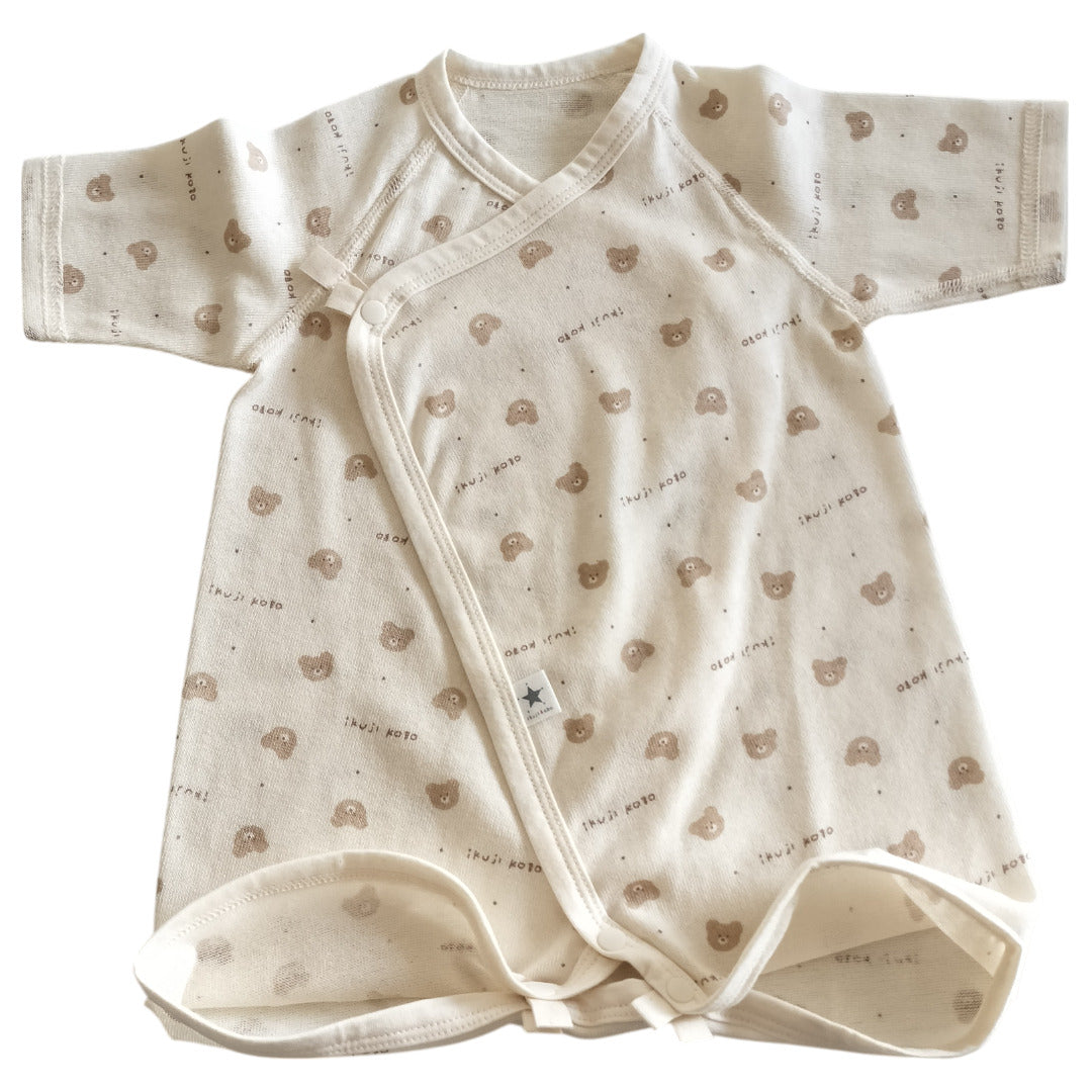 No.422301/オーガニック2wayコンビ肌着(クマ)