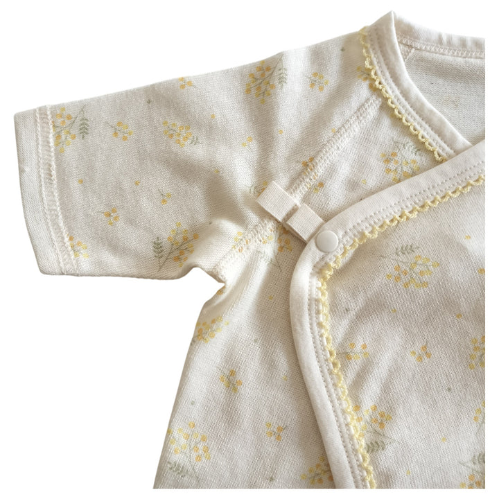 No.422001/オーガニック2wayコンビ肌着(ミモザ)