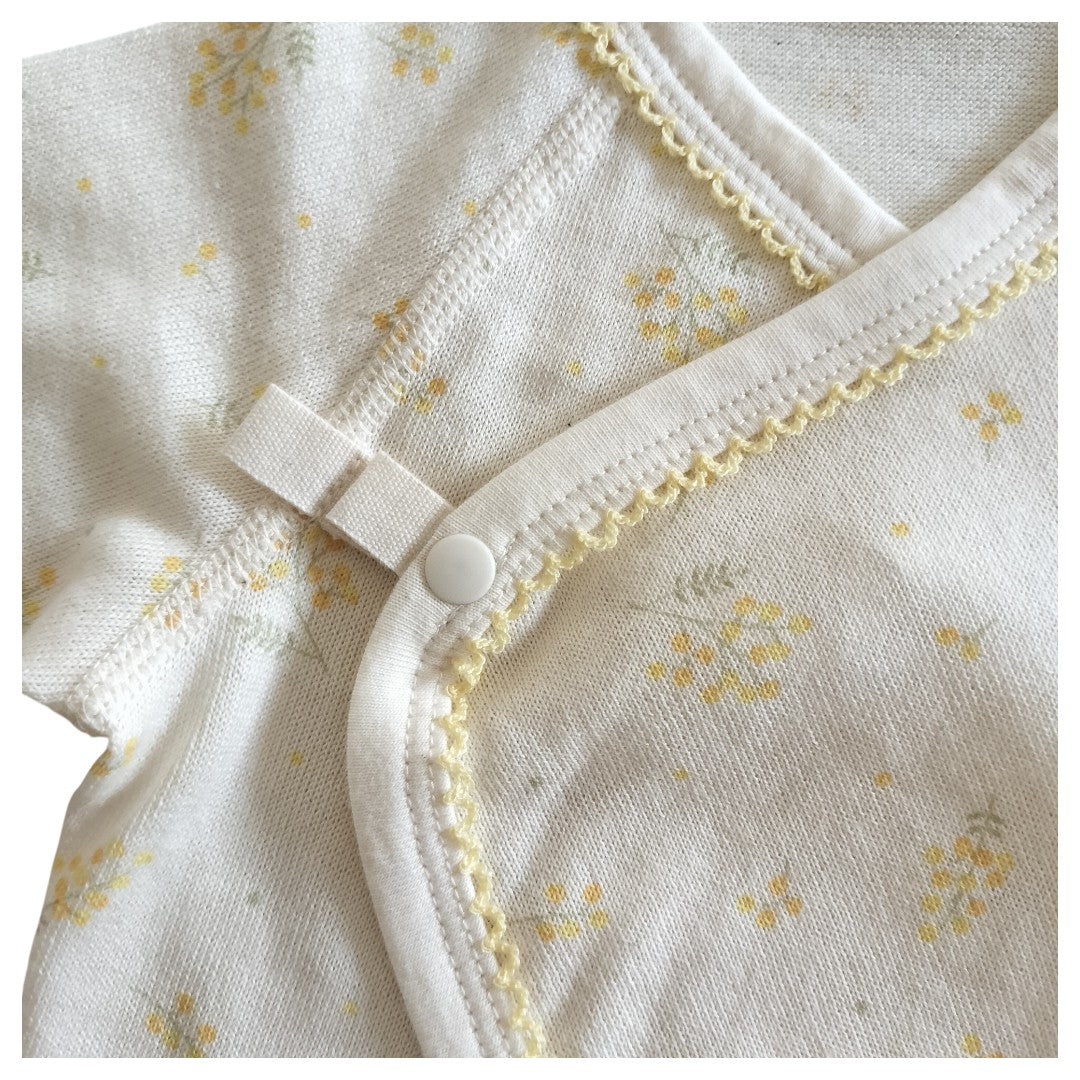 No.422001/オーガニック2wayコンビ肌着(ミモザ)