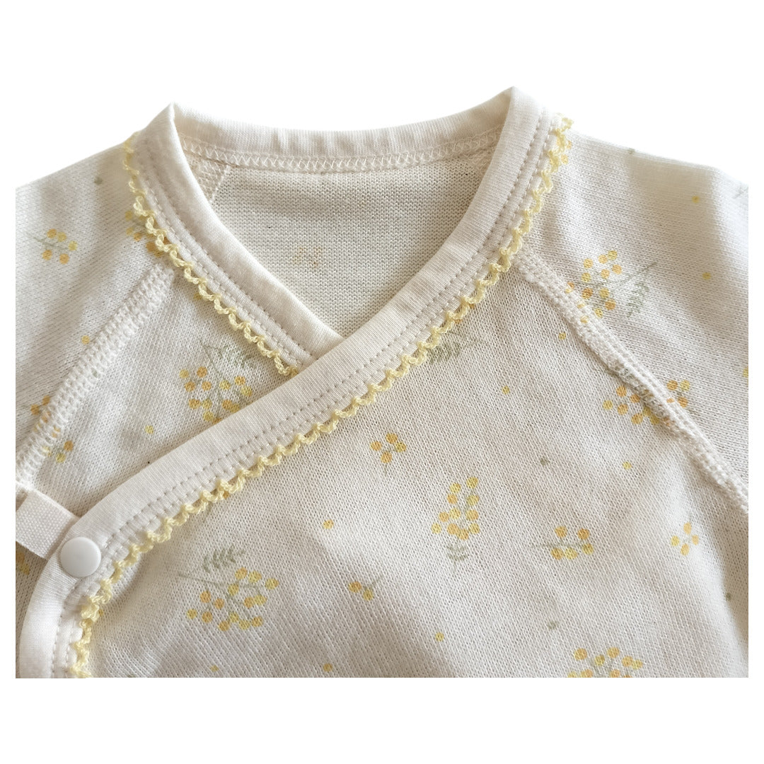 No.422001/オーガニック2wayコンビ肌着(ミモザ)