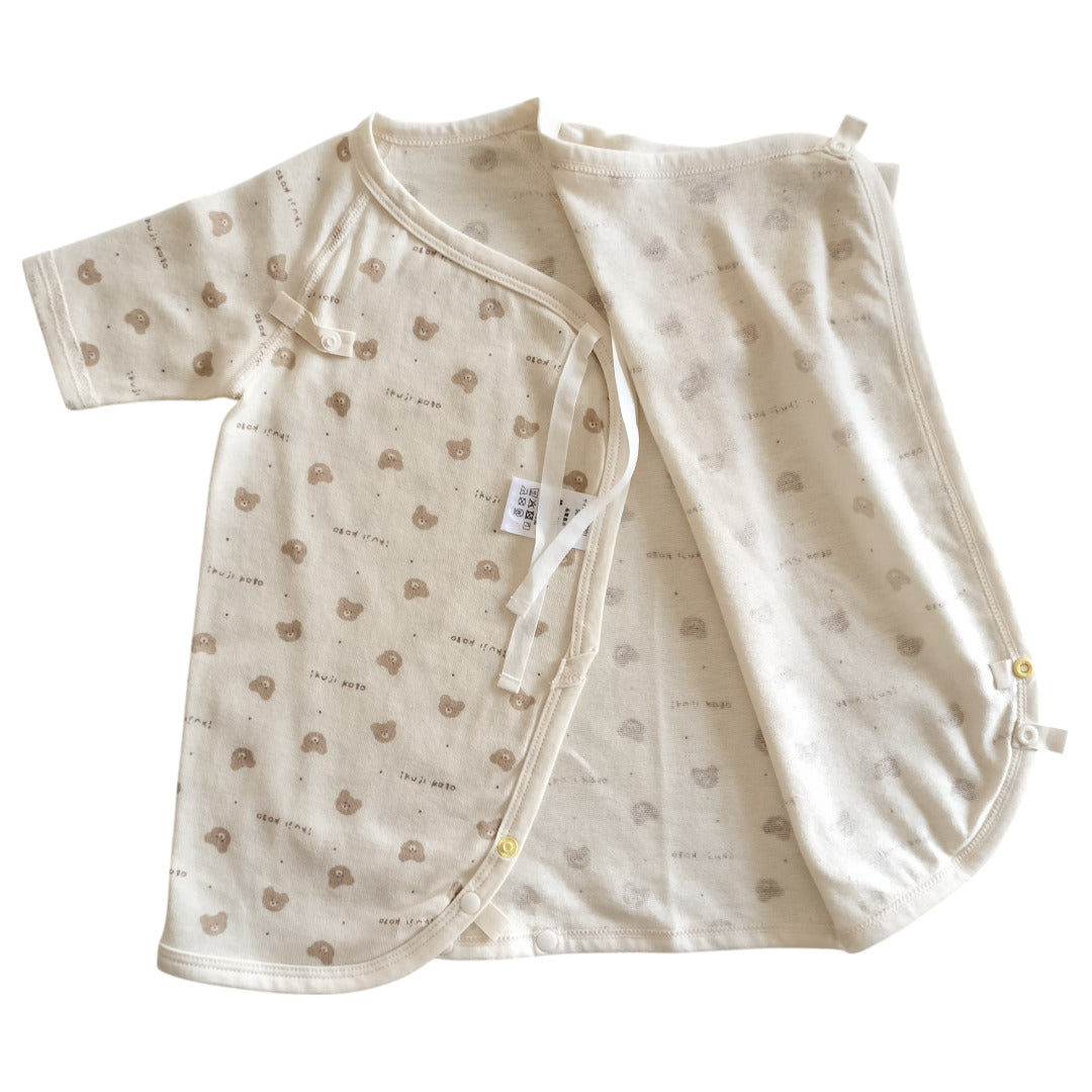 No.422301/オーガニック2wayコンビ肌着(クマ)