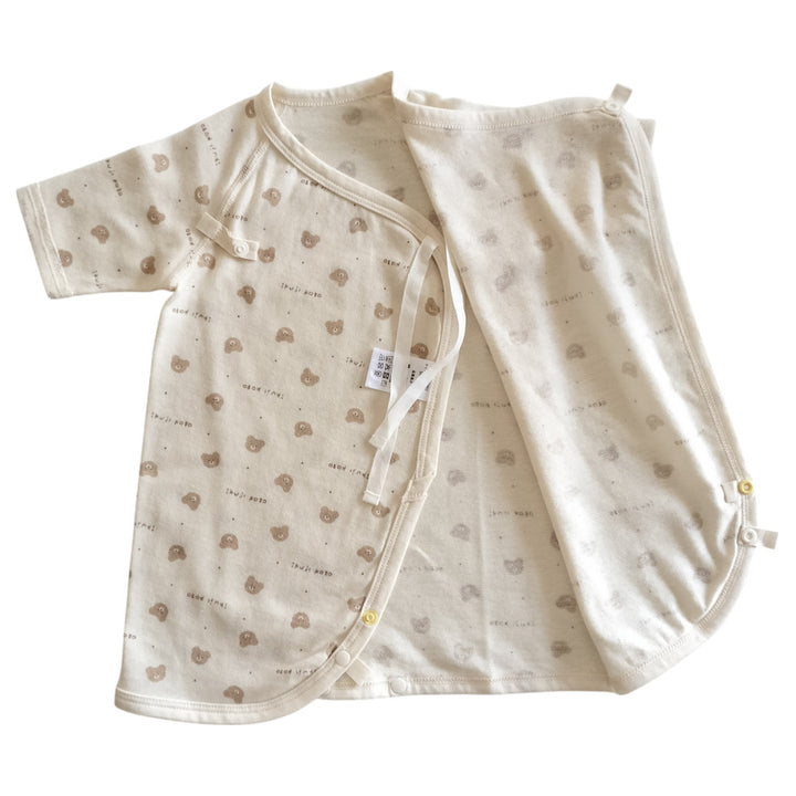 No.422301/オーガニック2wayコンビ肌着(クマ)