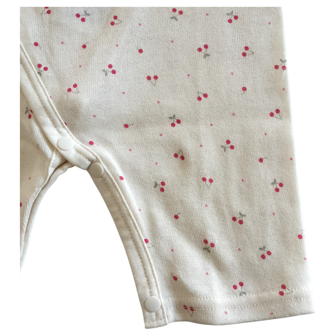 No.421403/オーガニックプチドレス(サクランボ柄)