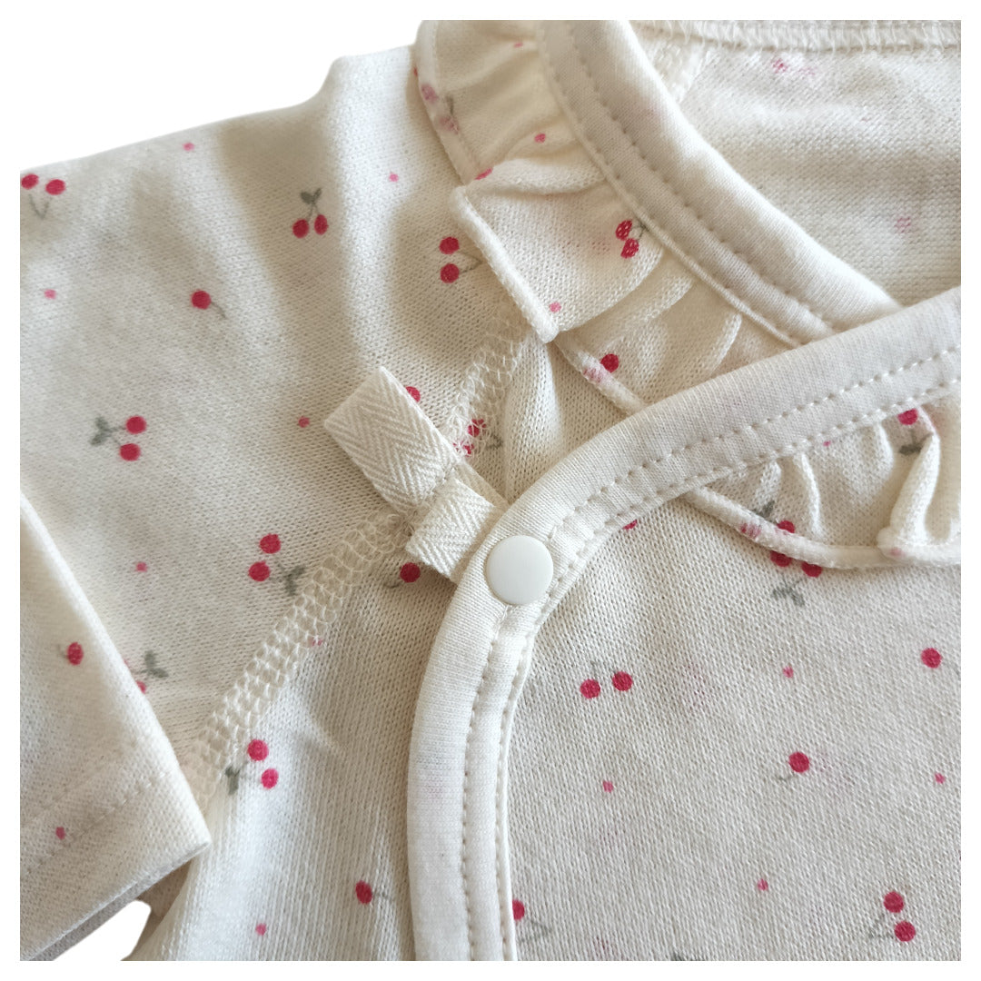 No.421403/オーガニックプチドレス(サクランボ柄)