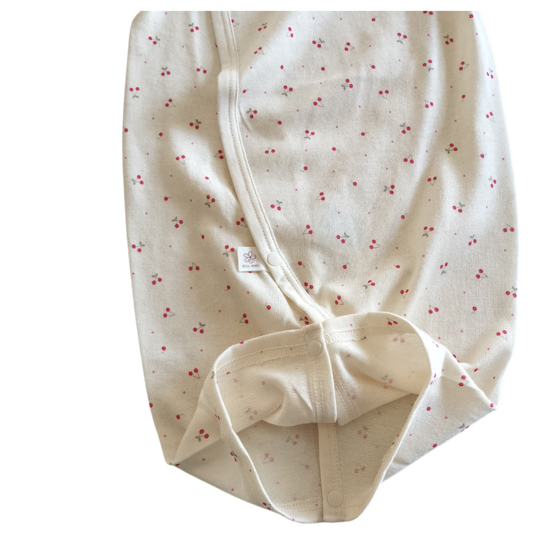 No.421403/オーガニックプチドレス(サクランボ柄)