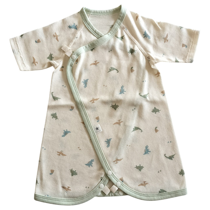 No.420901/オーガニック2wayコンビ肌着(恐竜)